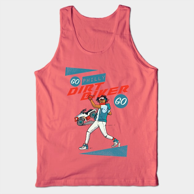 Go Dirt Biker Go Tank Top by Thomcat23